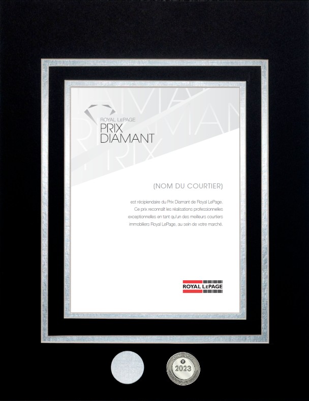 Mise a jour Prix Diamant MC de Royal LePage MD Mise a jour Prix Diamant MC de Royal LePage MD